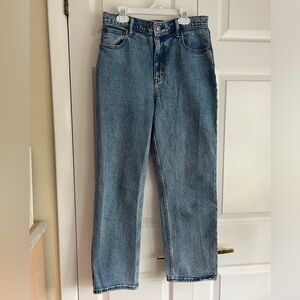 Abercrombie 90’s straight ultra high rise jeans size 8 / 29 extra short